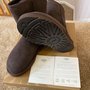 Brand New Ugg Woman’s Short Classic Boots - Chocolate
